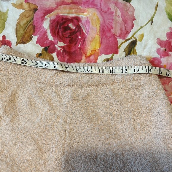 CULPOS x Fuzzy High-Rise Shorts Size Medium Soft Pink PJ Shorts INC - Picture 9 of 11